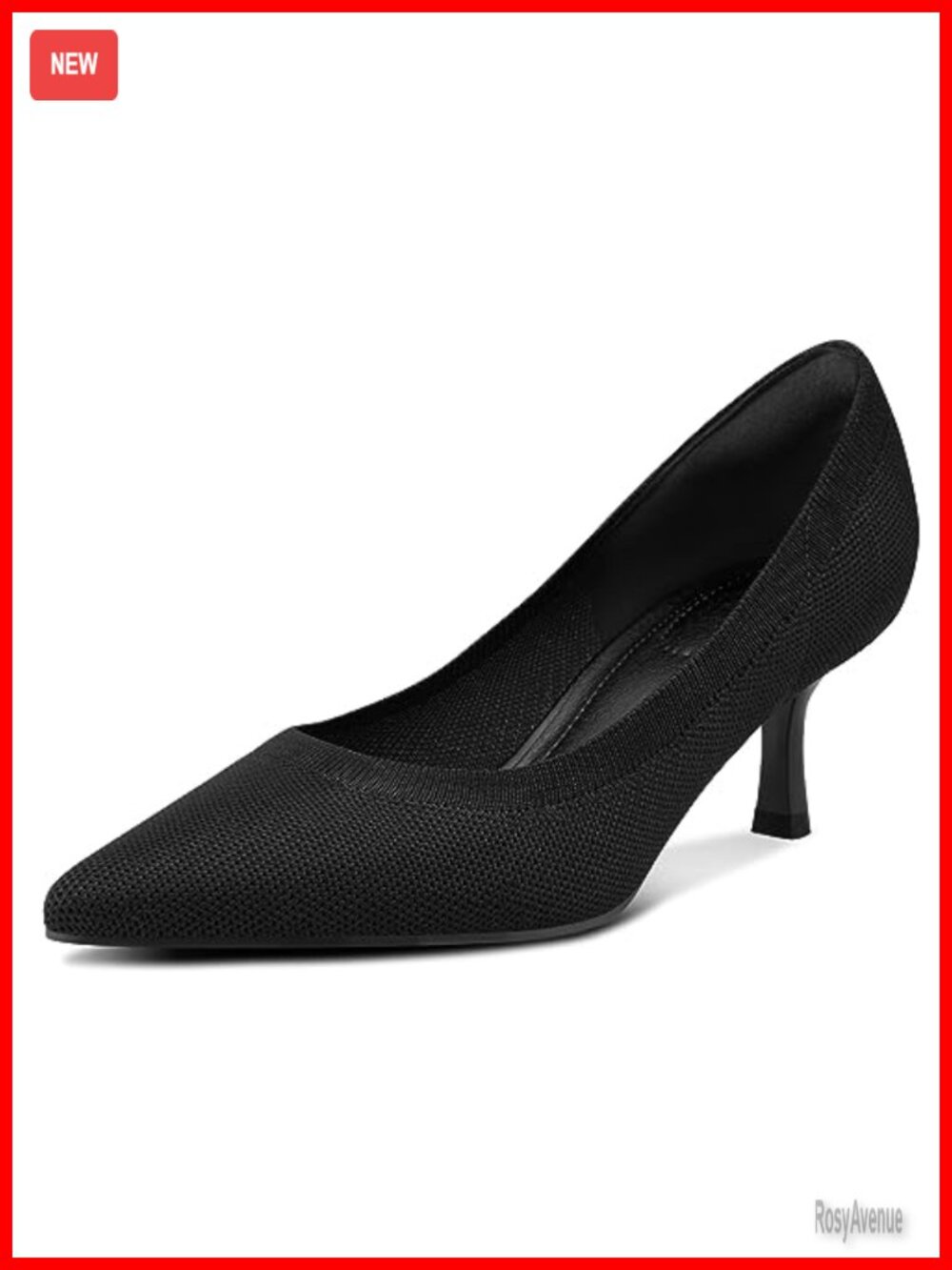 Kitten Heels Low Heel Pumps 2 Inch Closed Toe Wedding Dress Shoes